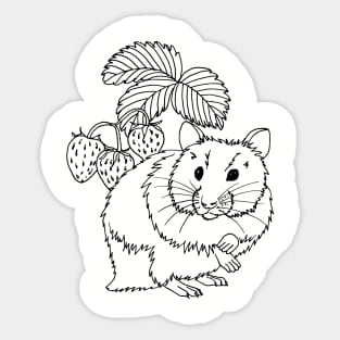 Hamster Sticker